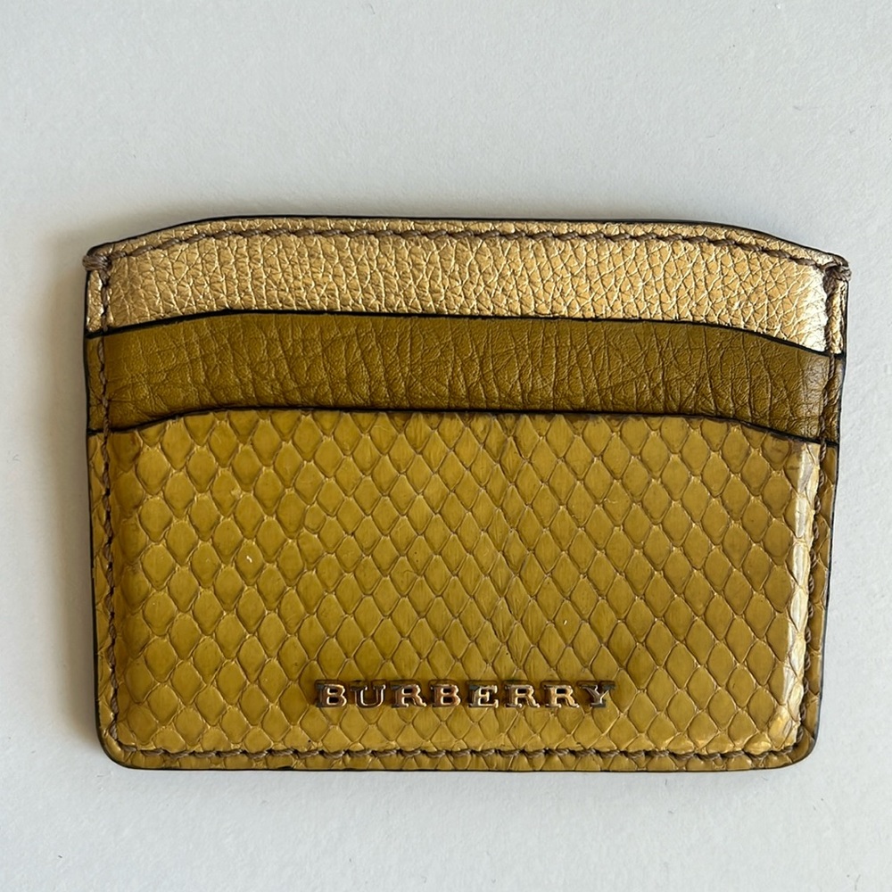 Burberry leather cardholder
